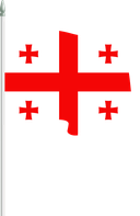 The Flag of Georgia Pole Flag II