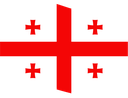 The Flag of Georgia Wavy I