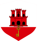 The Flag of Gibraltar Shielded I