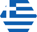 The Flag of Greece Hexagon I