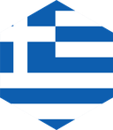 The Flag of Greece Hexagon II