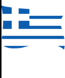 The Flag of Greece Pole Flag III