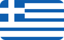The Flag of Greece Rounded Rectangle