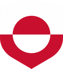 The Flag of Greenland Shielded I
