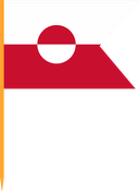 The Flag of Greenland V Cut