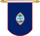 The Flag of Guam Hanging Banner II