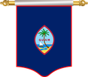 The Flag of Guam Hanging Banner I