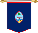 The Flag of Guam Hanging Banner III