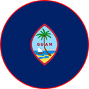 The Flag of Guam Round