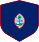 The Flag of Guam Shielded I