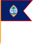The Flag of Guam V Cut