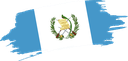 The Flag of Guatemala Brushed