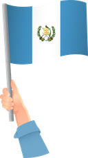 The Flag of Guatemala Handheld