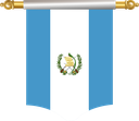 The Flag of Guatemala Hanging Banner I