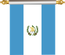 The Flag of Guatemala Hanging Banner IV