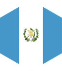 The Flag of Guatemala Hexagon II