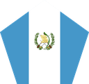 The Flag of Guatemala Pentagon