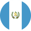 The Flag of Guatemala Round