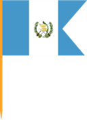 The Flag of Guatemala V Cut