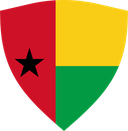 The Flag of Guinea-Bissau Shielded II