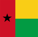 The Flag of Guinea-Bissau Square