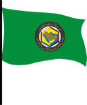 The Flag of Gulf Cooperation Council Pole Flag III