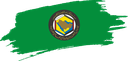 The Flag of Gulf Cooperation Council Brushed