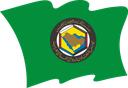The Flag of Gulf Cooperation Council Wavy II