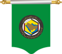 The Flag of Gulf Cooperation Council Hanging Banner I