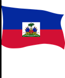 The Flag of Haiti Pole Flag III