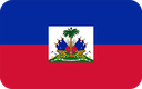 The Flag of Haiti Rounded Rectangle