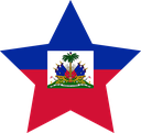 The Flag of Haiti Star