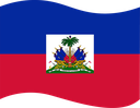The Flag of Haiti Wavy I