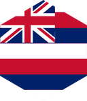The Flag of Hawaii Hexagon II