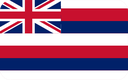 The Flag of Hawaii Rounded Rectangle