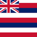The Flag of Hawaii Square