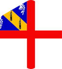 The Flag of Herm Rounded Hexagon