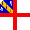 The Flag of Herm Rounded Square