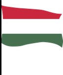 The Flag of Hungary Pole Flag III