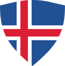 The Flag of Iceland Shielded II