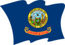 The Flag of Idaho Wavy II