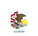 The Flag of Illinois Pentagon