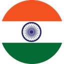 The Flag of India Round