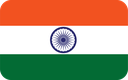 The Flag of India Rounded Rectangle