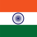 The Flag of India Square