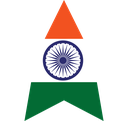 The Flag of India Star
