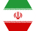 The Flag of Iran Hexagon I