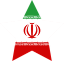 The Flag of Iran Star