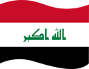 The Flag of Iraq Wavy I