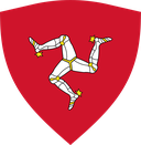 The Flag of Isle of Man Shielded II